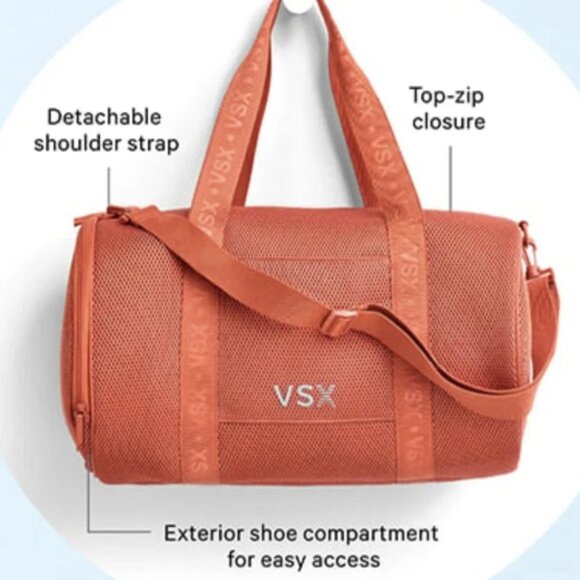 Victoria’s Secret VSX Mesh Duffle Bag NWT - Picture 5 of 6